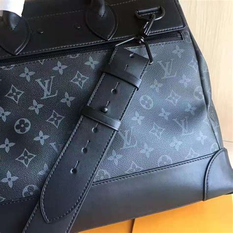 lv bag strap black|lv strap bag men.